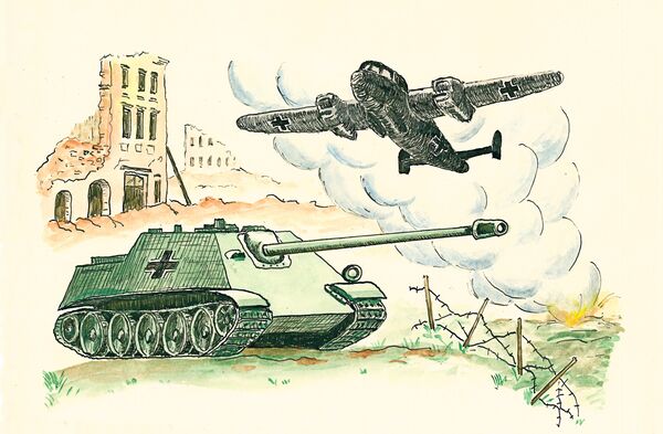 Illustration zum Beginn des 2.WK